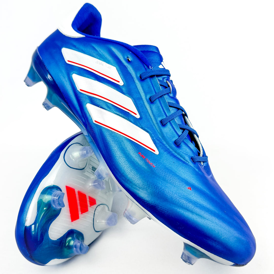 Adidas Copa Pure II .1 FG - Lucid Blue/White/Solar Red *Brand New*