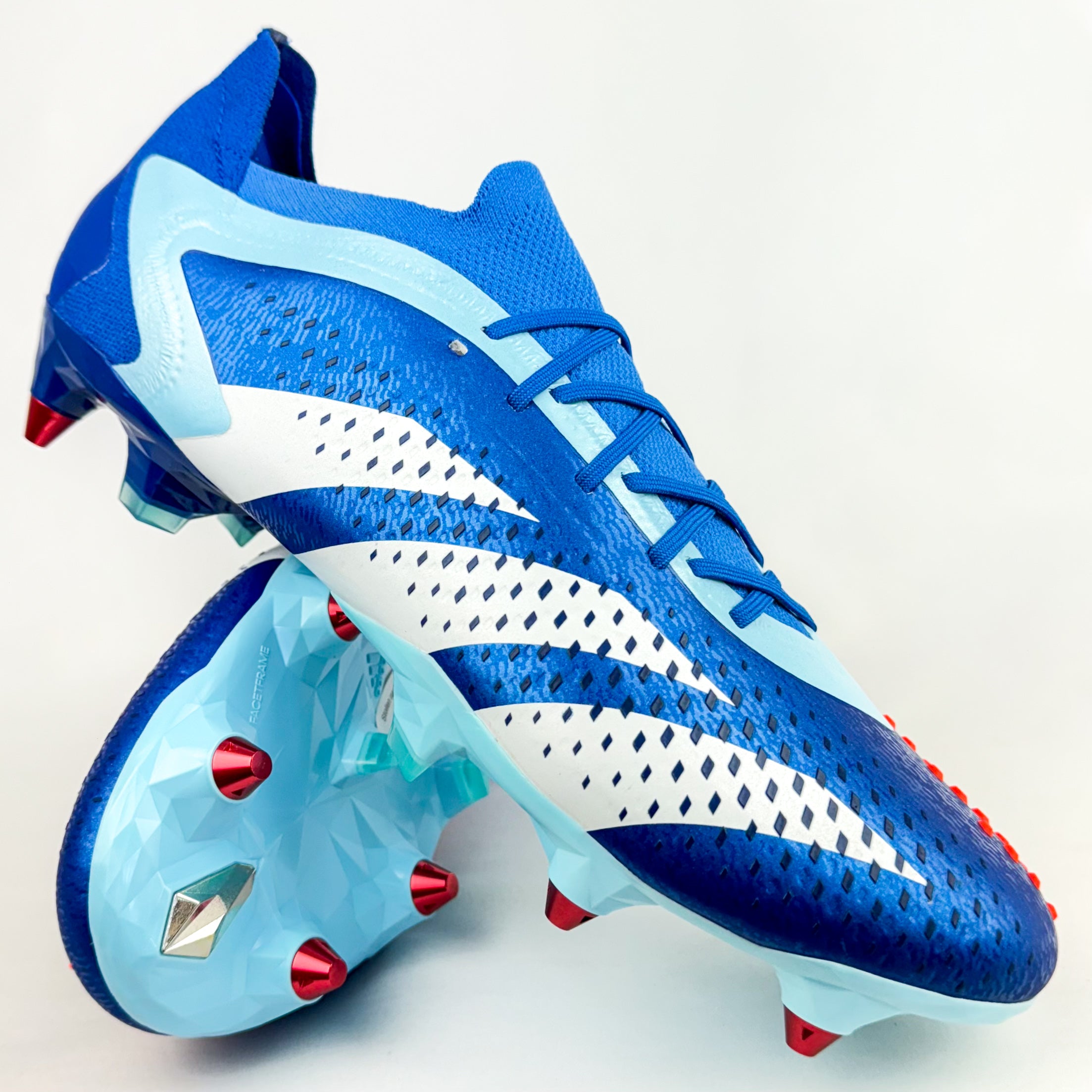 predator blue and white