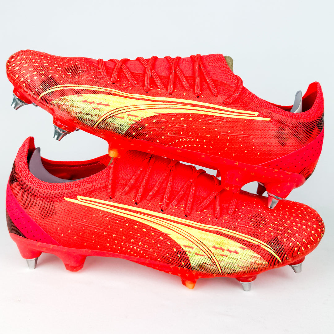 Puma Ultra Ultimate SG - Fiery Coral/Fizzy Light/Puma Black *In Box*