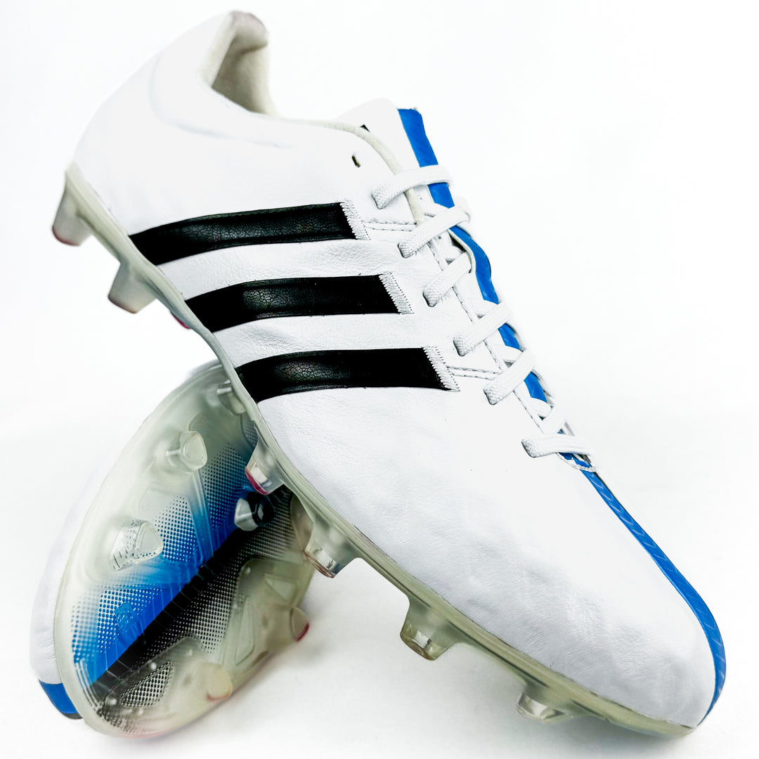 Adidas 11Pro FG - White/Solar Blue/Black *Brand New*