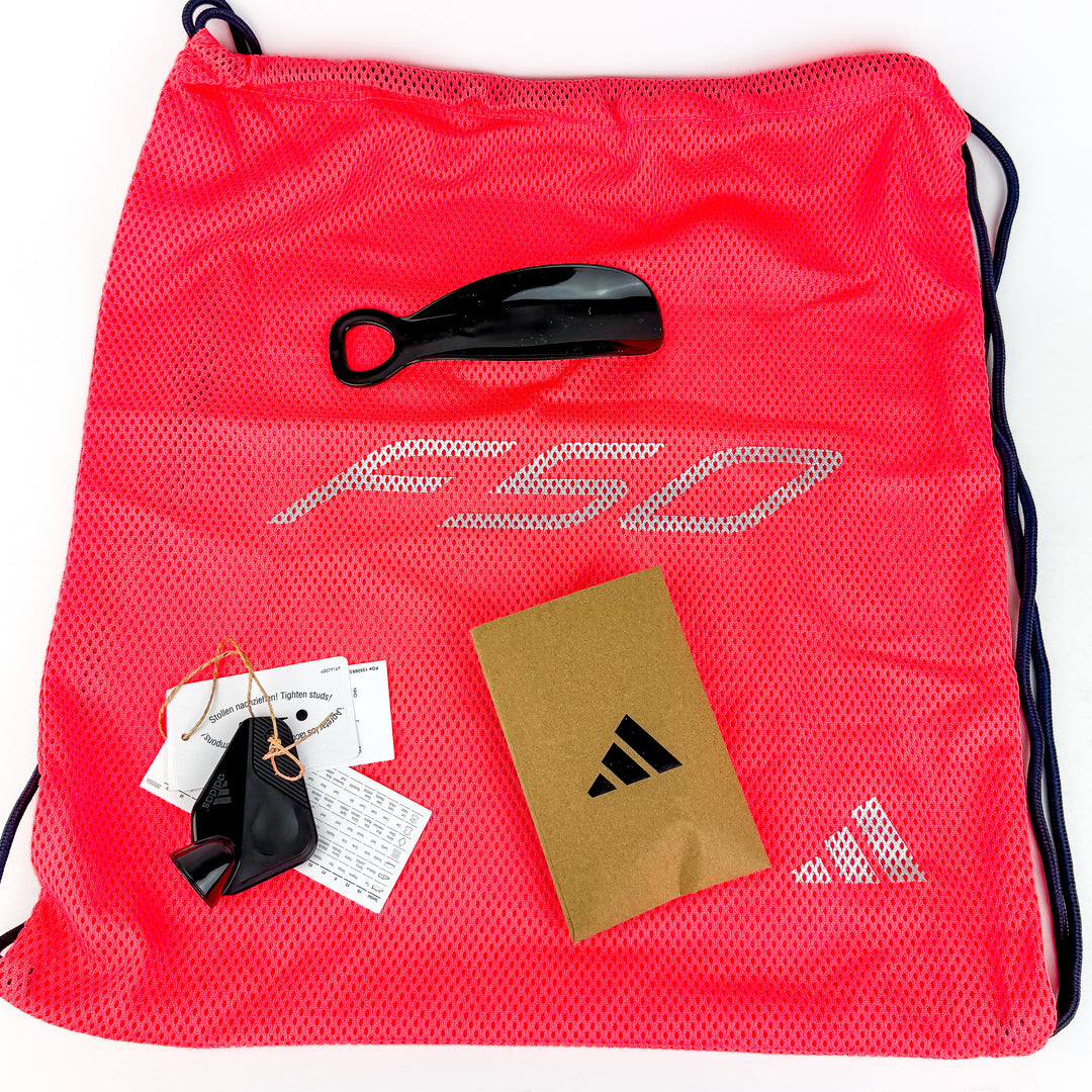 Adidas F50 Elite SG - Turbo/Aurora Black/Platinum Metallic *Laced Mod*