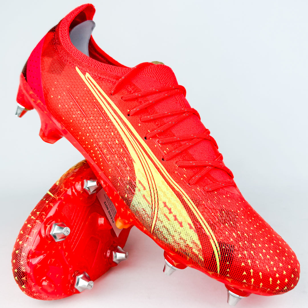 Puma Ultra Ultimate SG - Fiery Coral/Fizzy Light/Puma Black *In Box*