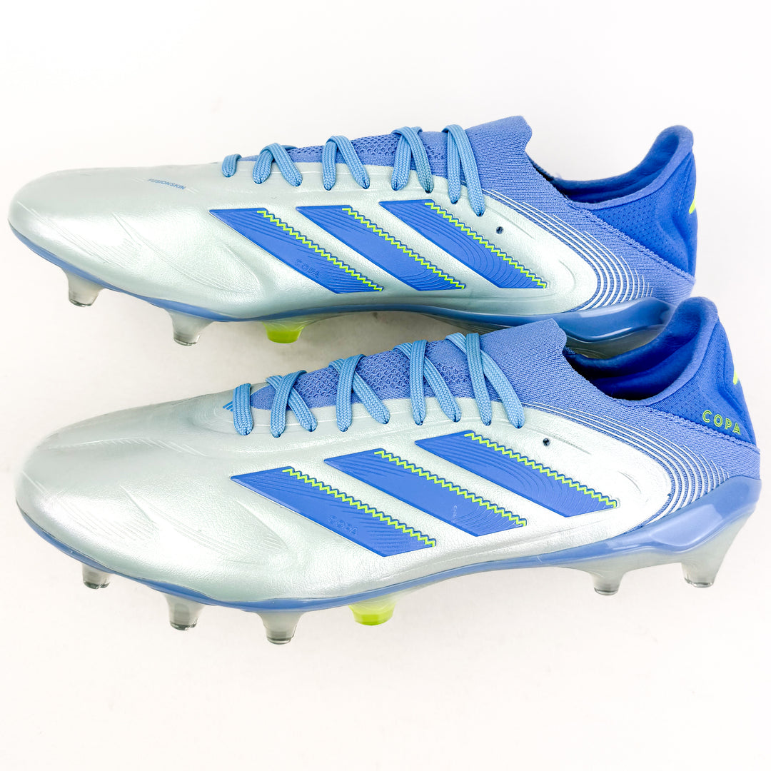 Adidas Copa Pure III Elite FG - Halo Blue/Blue Fusion/Lucid Lemon *Laced Mod*