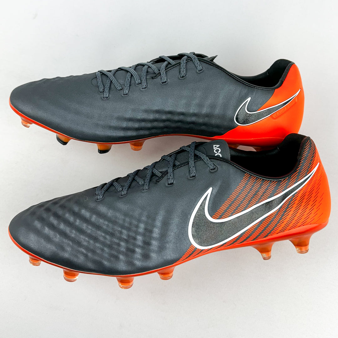 Nike Magista Opus II FG - Dark Grey/Black/Total Orange *Player-Issued*