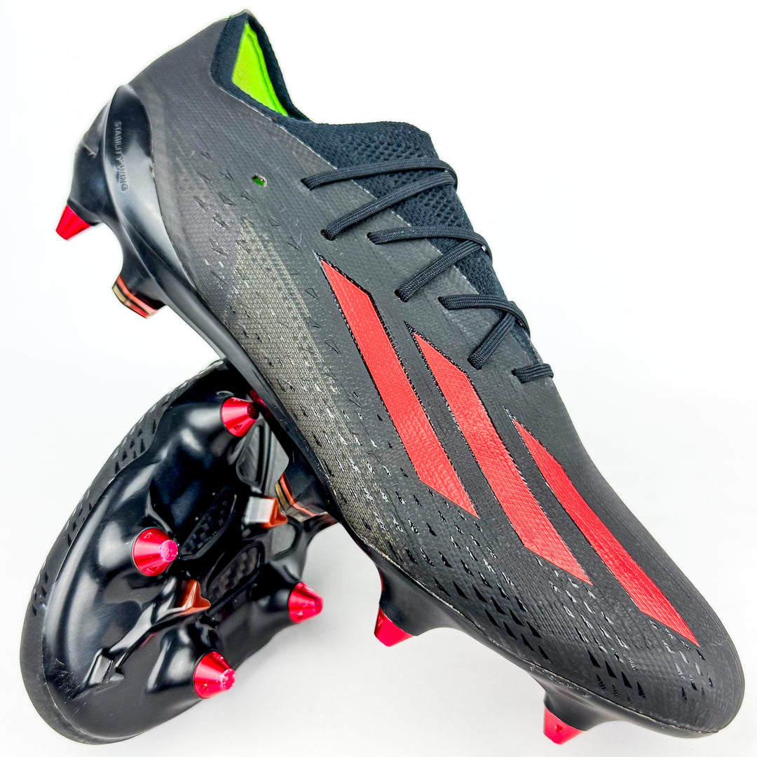 Adidas X Speedportal .1 SG - Core Black/Solar Red/Solar Green *As New*