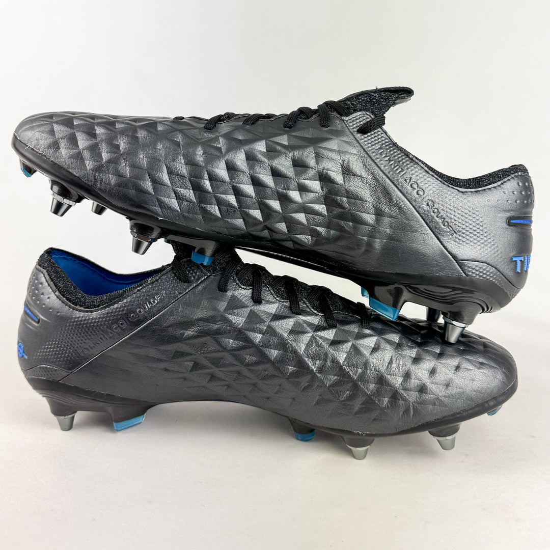 Nike Tiempo Legend VIII Elite SG-Pro - Player Edition - Black/Blue Hero *Brand New*