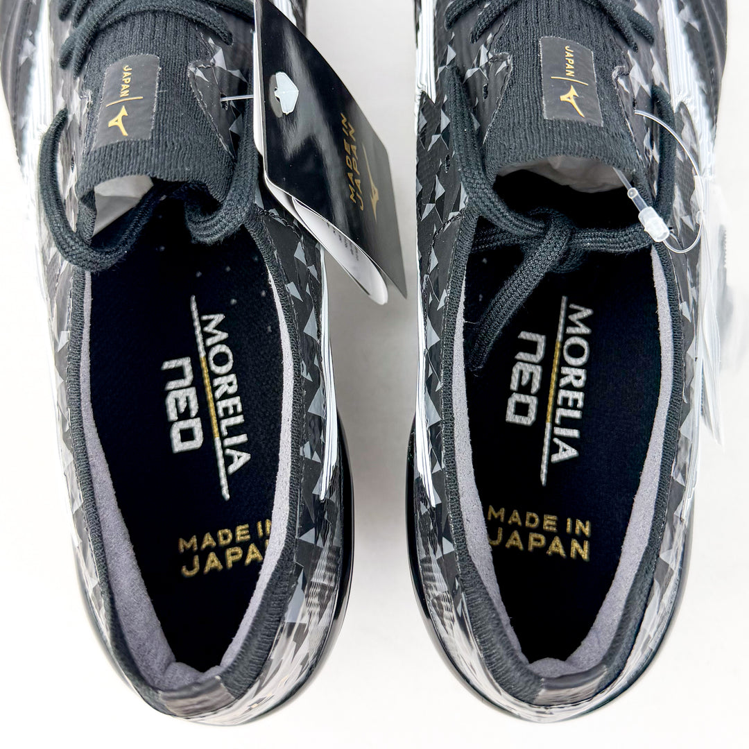 Mizuno Morelia Neo III Beta Elite SG - Made in Japan - Black/Galaxy Silver *In Box*