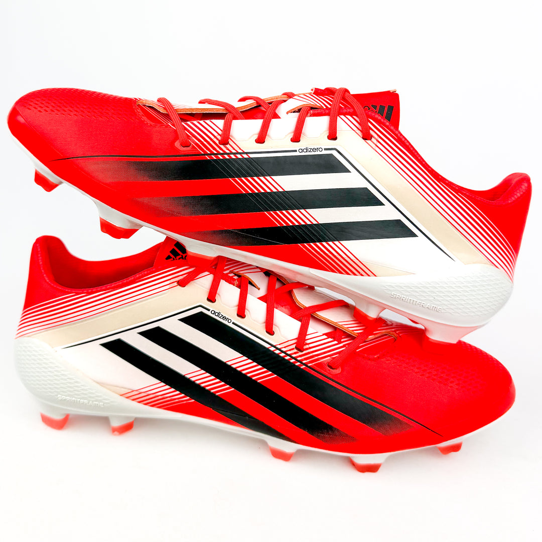 Adidas Adizero RS7 4.0 Pro FG - Infrared/Solar Red/White/Core Black *Brand New*