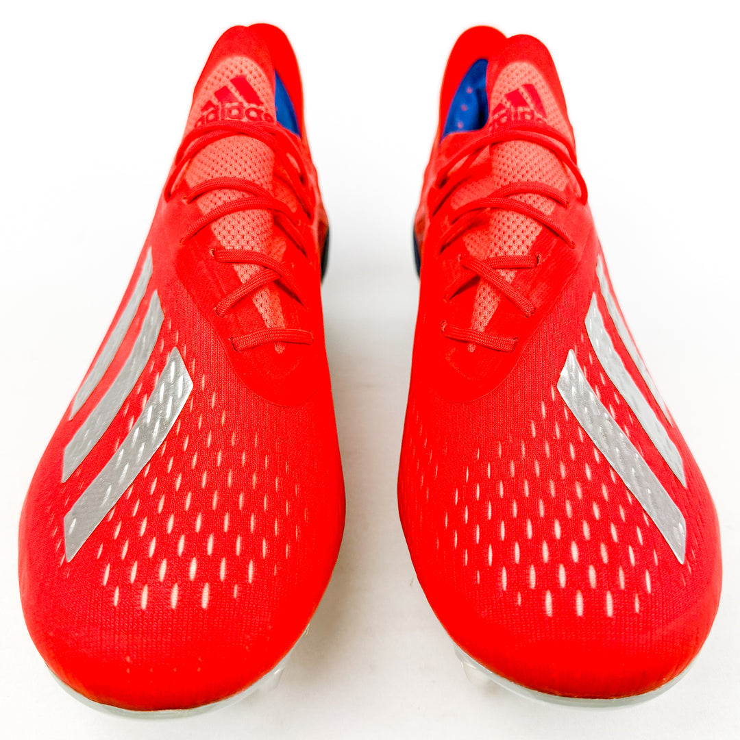 Adidas X 18.1 SG - Active Red/Silver Metallic/Bold Blue *Brand New*