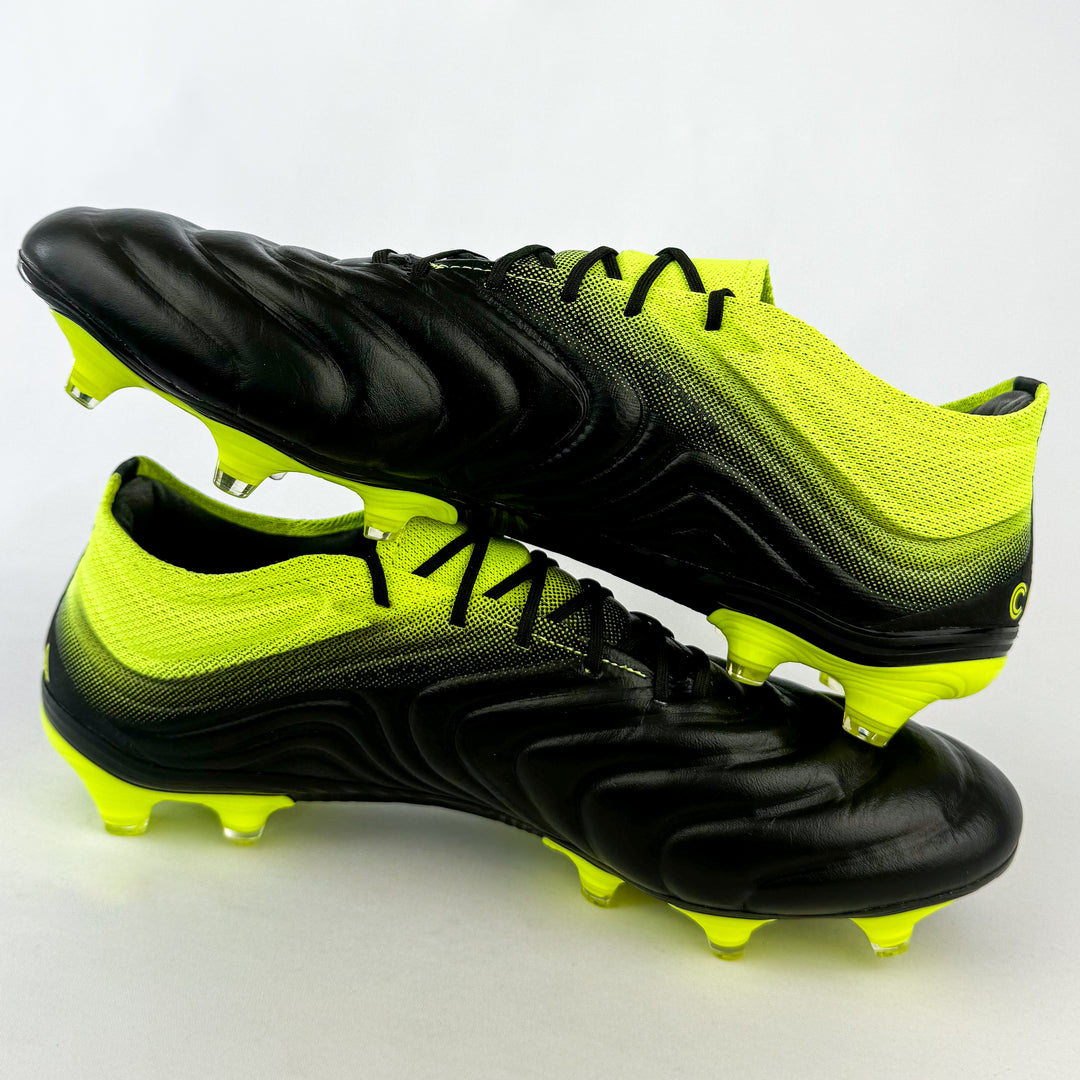 Adidas Copa 19.1 FG - Core Black/Solar Yellow *Brand New*