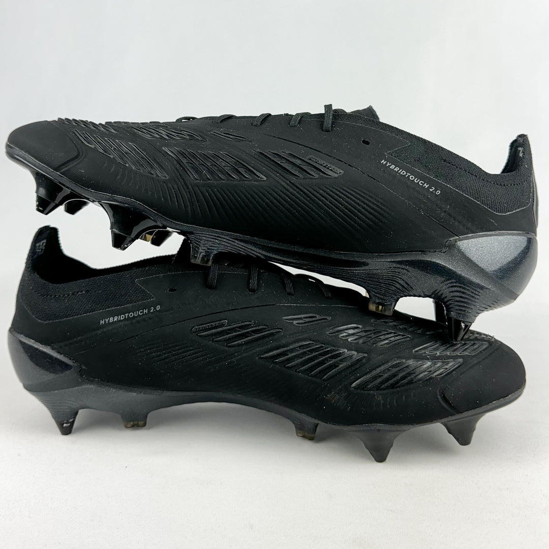 Adidas Predator Elite SG - Core Black/Carbon *Wore Once*