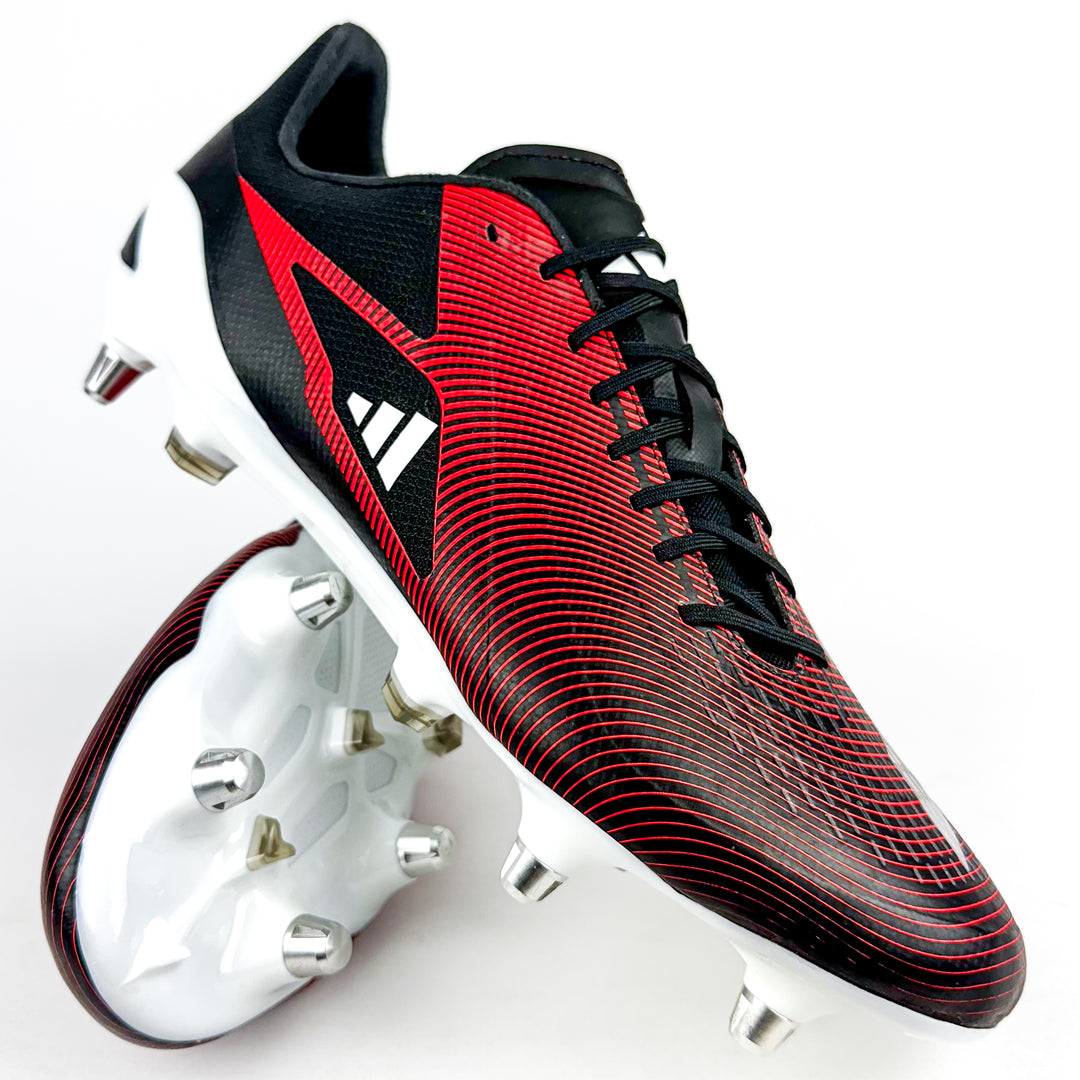 Adidas Adizero RS15 Ultimate SG - Core Black/Solar Red/Silver Metallic *Brand New*