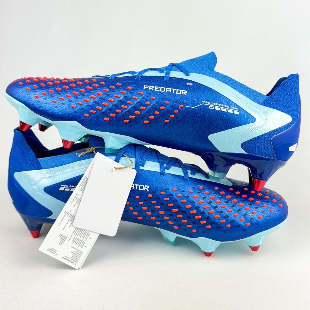 Adidas Predator Accuracy .1 Low SG - Bright Royal Blue/White/Blue Bliss/Infrared *In Box*