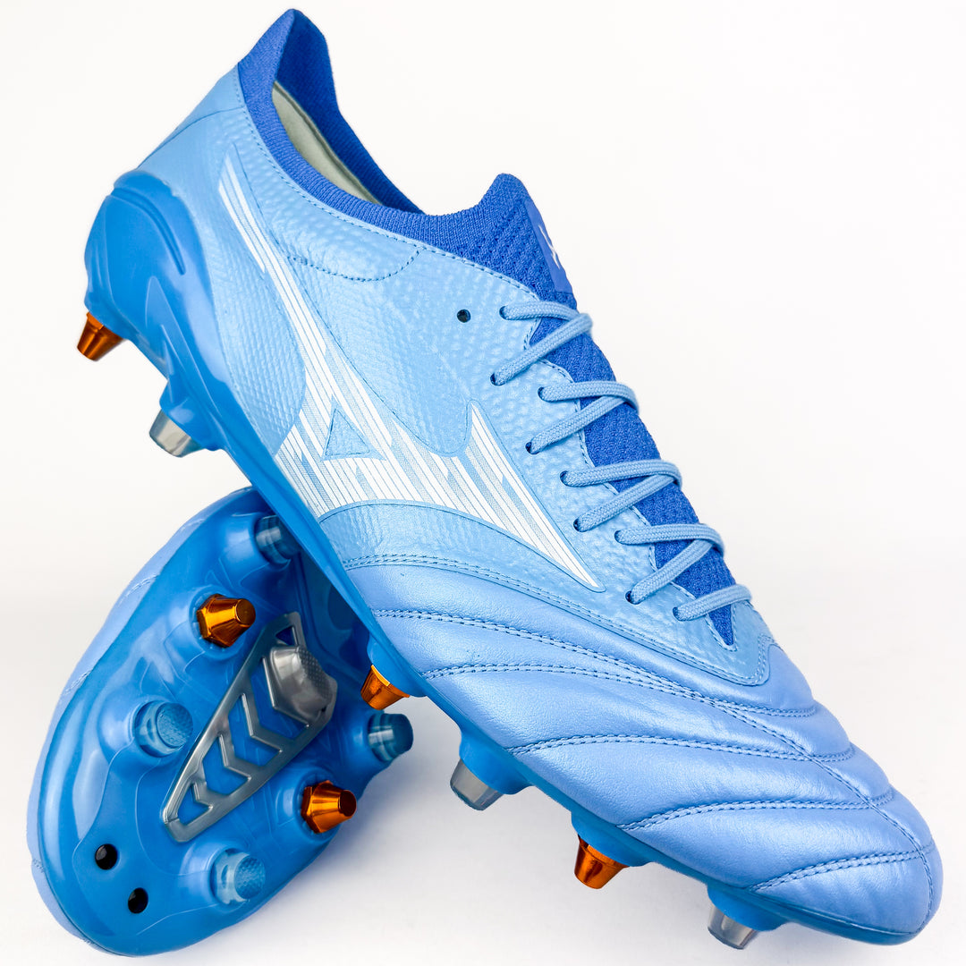 Mizuno Morelia Neo IV Beta Elite SG  - Celeste Blue/White/Ultra Marine *In Box*