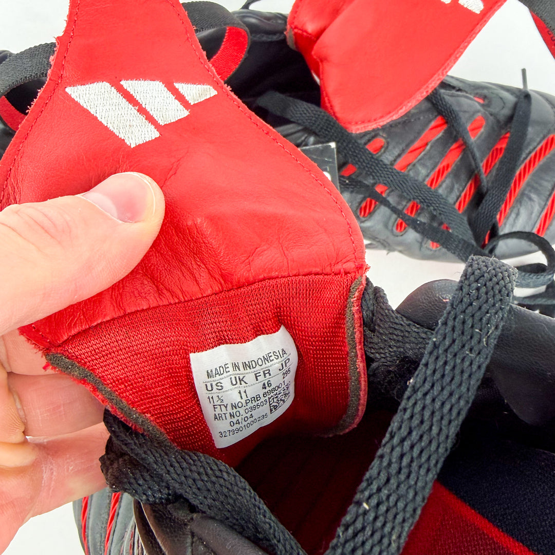 Adidas Predator Pulse TRX 2004 FG - Black/Red/White *Brand New*