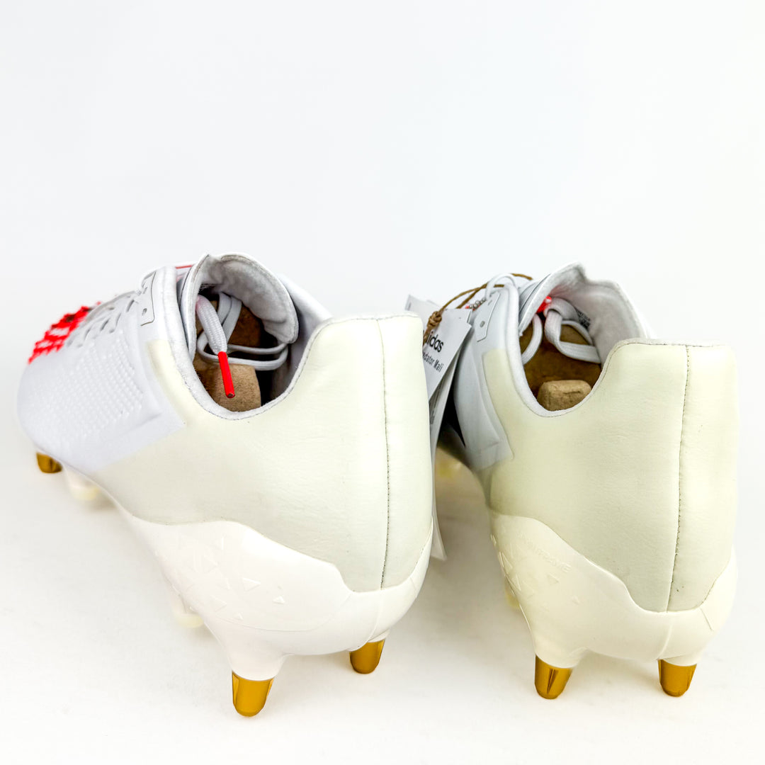 Adidas Predator Malice SG - White/Core Black/Solar Red *In Box*