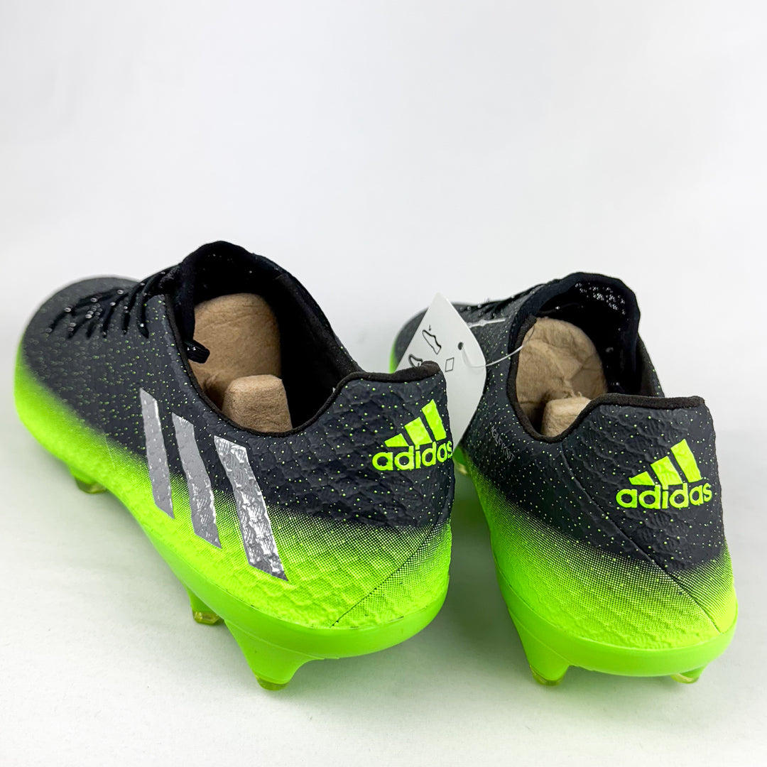 Adidas Messi 16.1 FG - Dark Grey/Metallic Silver/Solar Green *In Box*