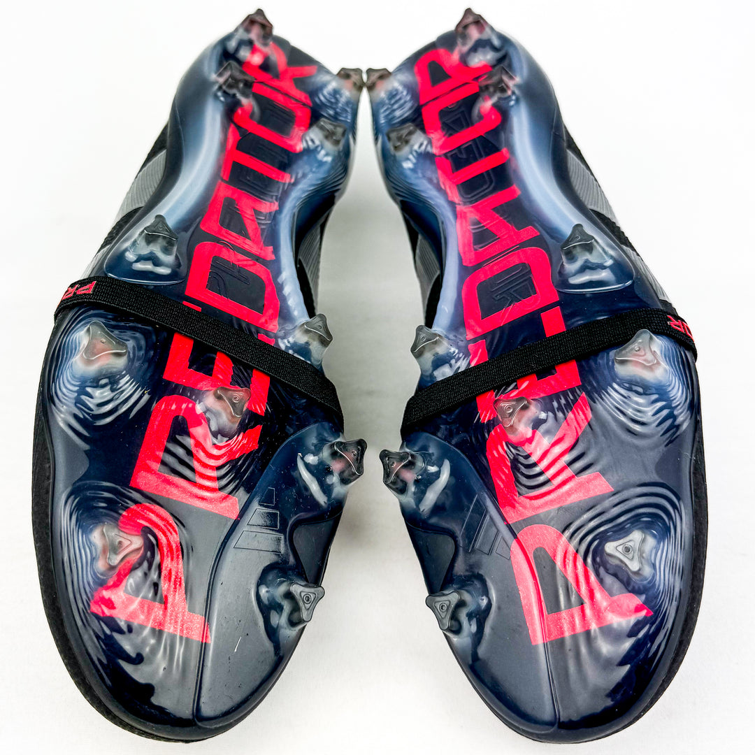 Adidas Predator Elite Tongue FT FG - Core Black/Grey Four/Lucid Red *In Box*