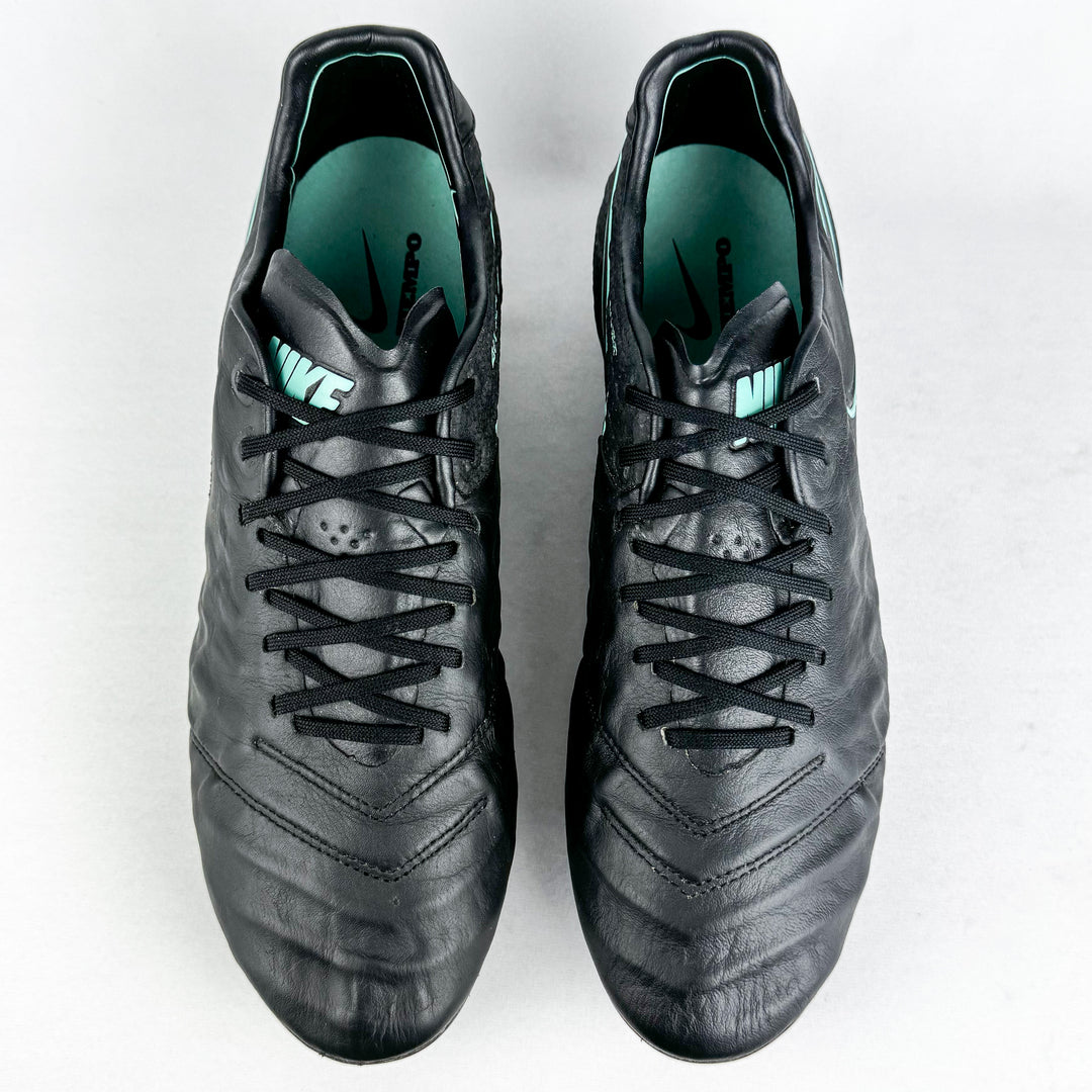 Nike Tiempo Legend VI Elite FG - Black/Hyper Turquoise *As New*