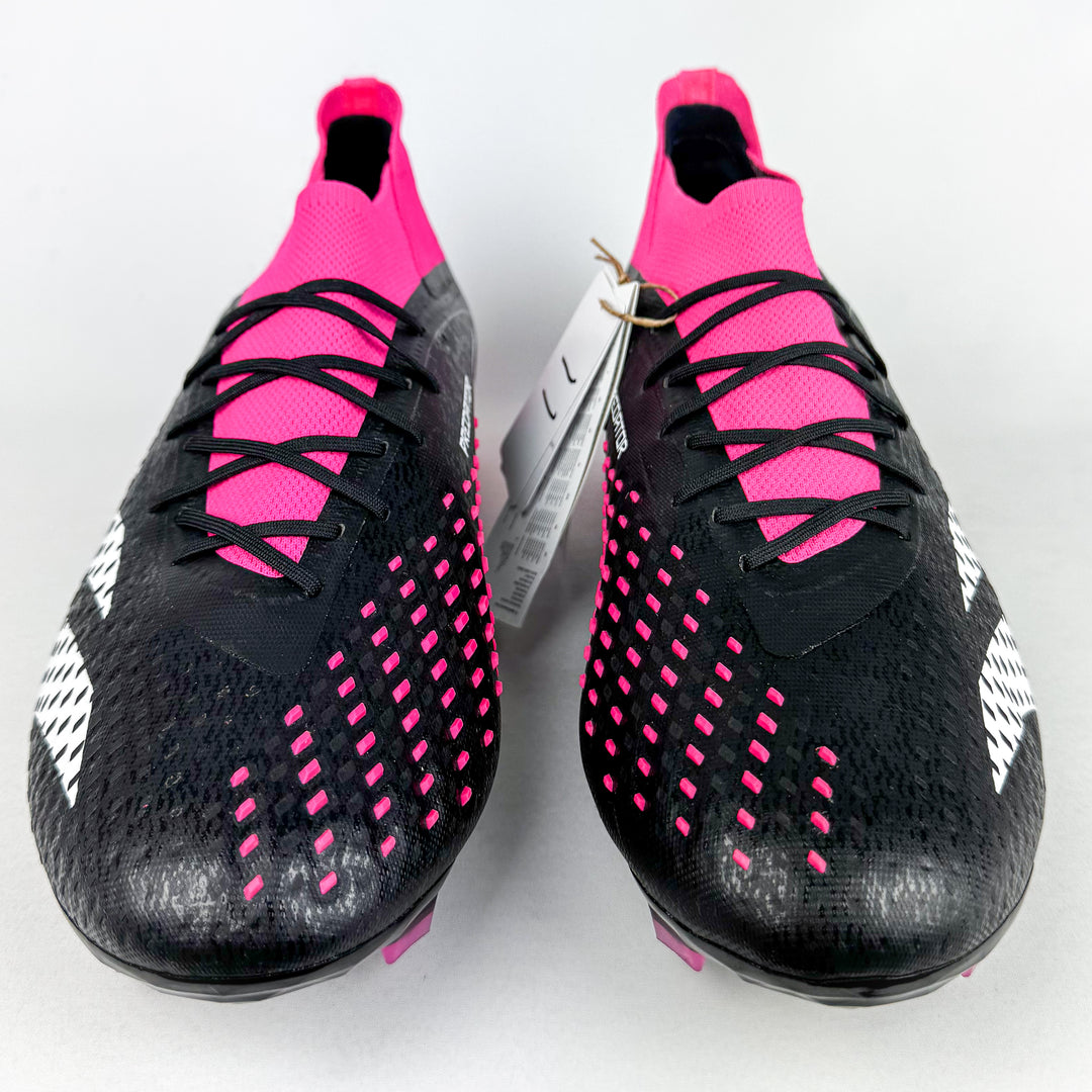 Adidas Predator Accuracy .1 FG - Black/Team Shock Pink/White *Brand New*