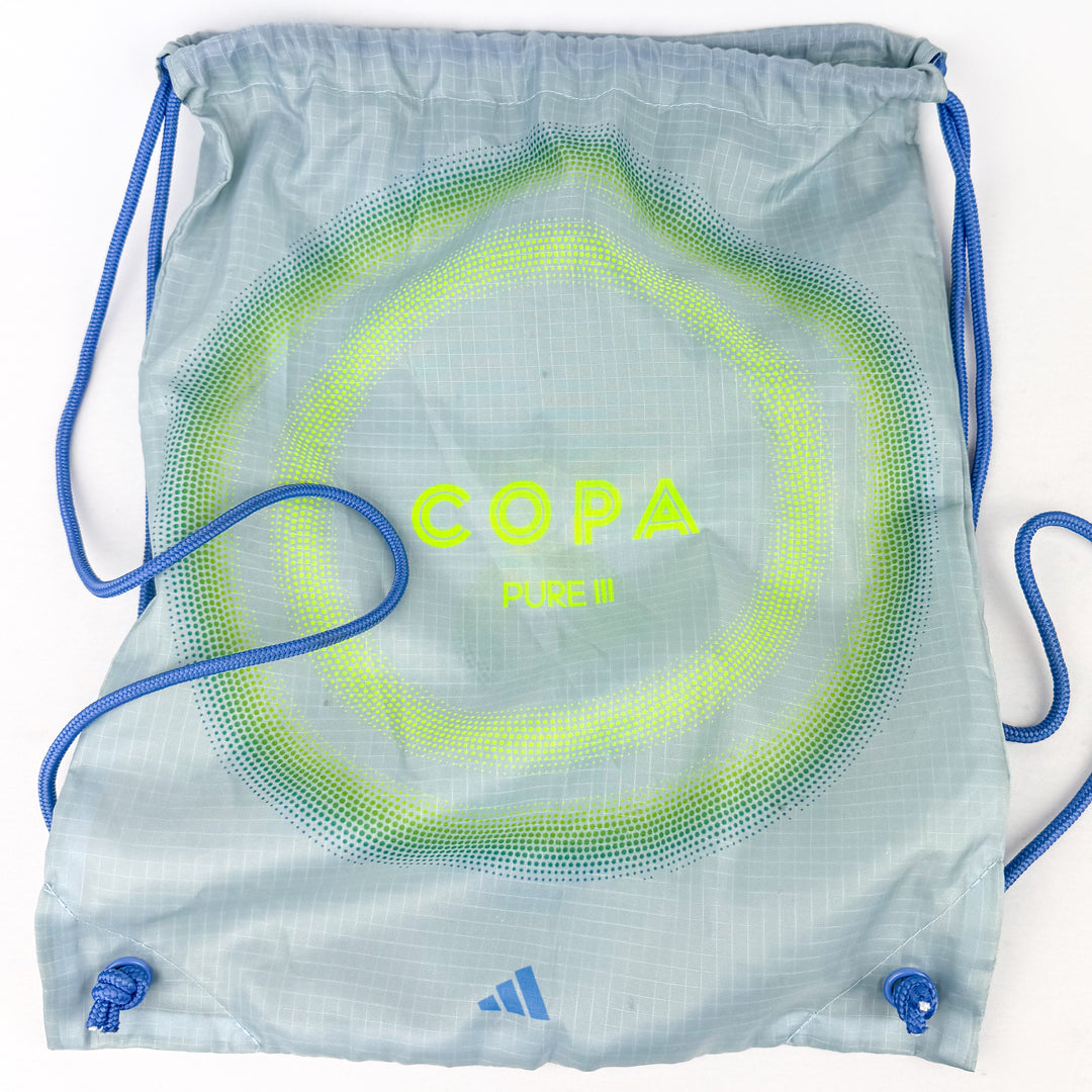 Adidas Copa Pure III Elite SG - Halo Blue/Blue Fusion/Lucid Lemon *Pre-Order*