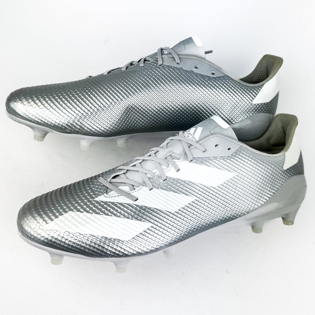 Adidas Adizero RS7 FG - Silver Metallic/White/Grey *Brand New*