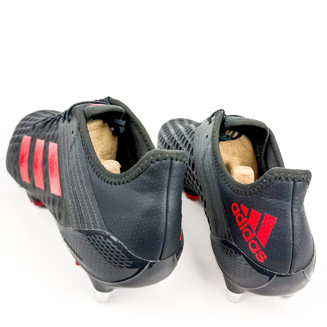Adidas Predator Malice Control SG - Black/Light Brown/Hi-Res Red/Talc *Wore Once*
