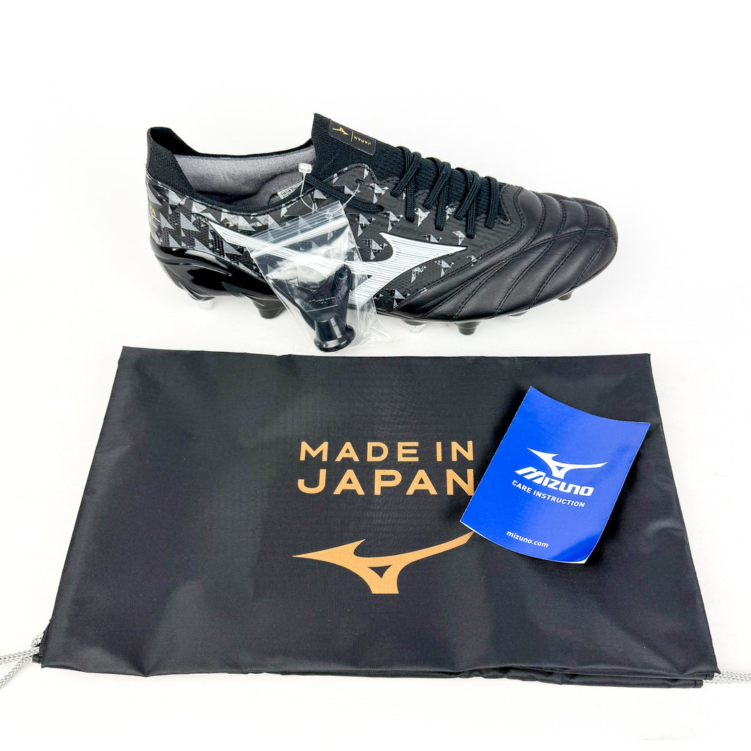 Mizuno Morelia Neo III Beta Elite SG - Made in Japan - Black/Galaxy Silver *In Box*