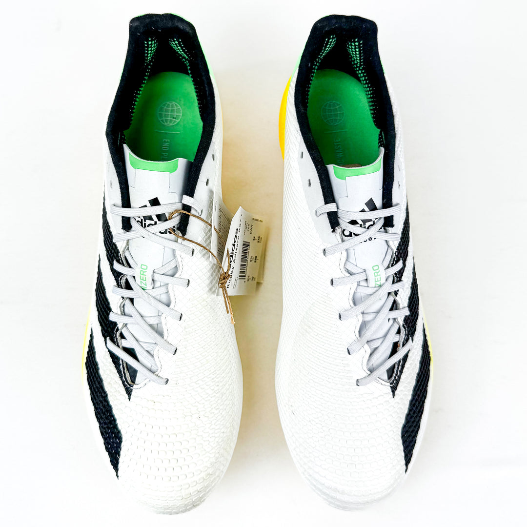 Adidas Adizero RS7 FG - White/Black/Beam Yellow/Beam Green *Brand New*