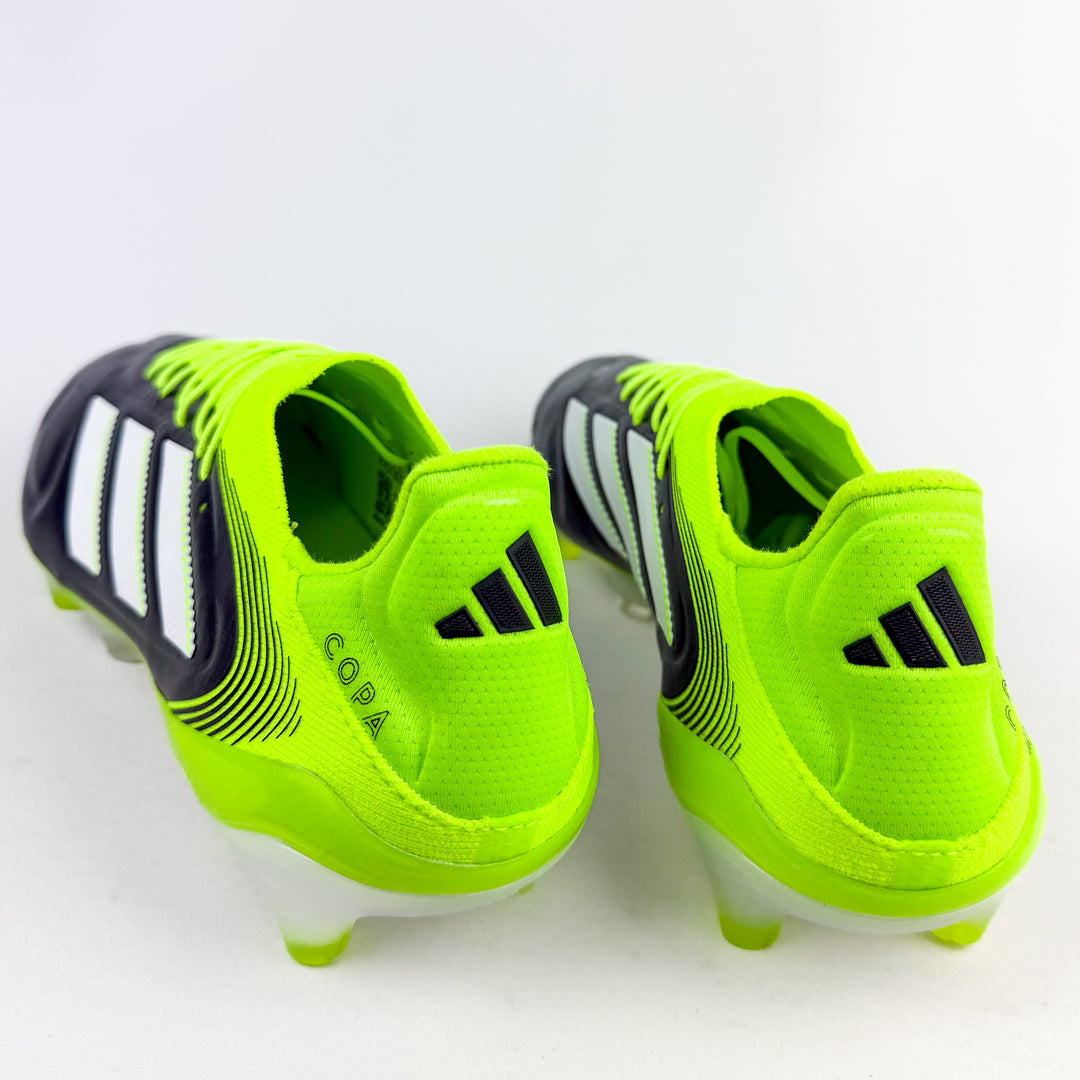 Adidas Copa Pure III Elite FG - Core Black/Lucid Lemon/White *Laced Mod*