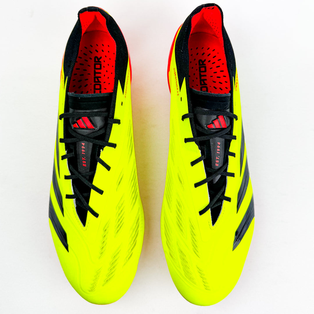 Adidas Predator Elite FG - Team Solar Yellow/Core Black/Solar Red *Brand New*