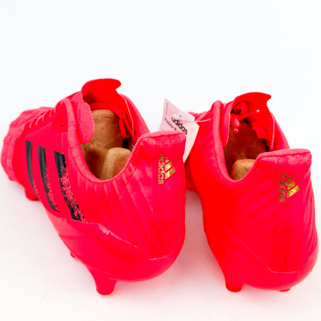 Adidas Predator Malice Control FG - Salmon Pink/Core Black/Gold Metallic *In Box*