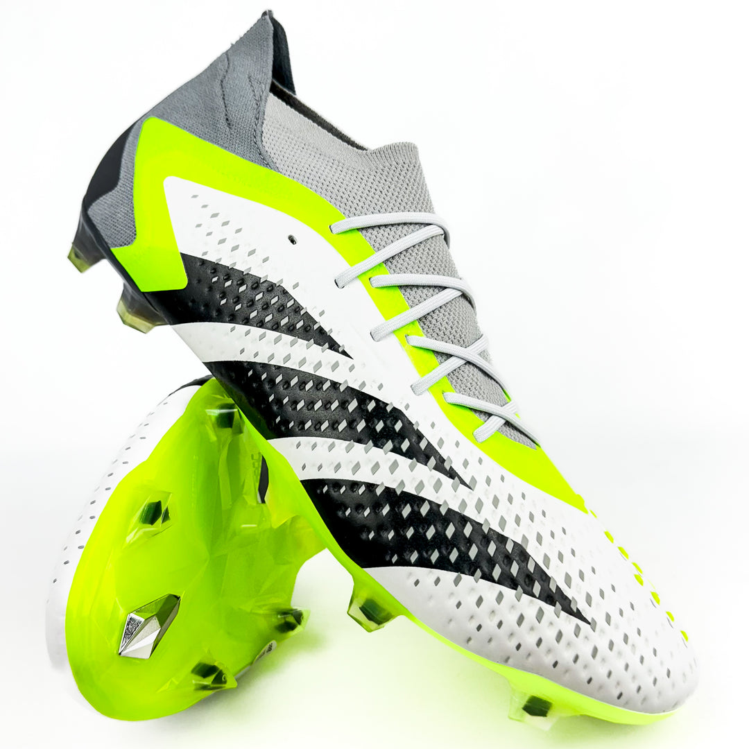 Adidas Predator Accuracy .1 FG - White/Core Black/Lucid Lemon *In Box*