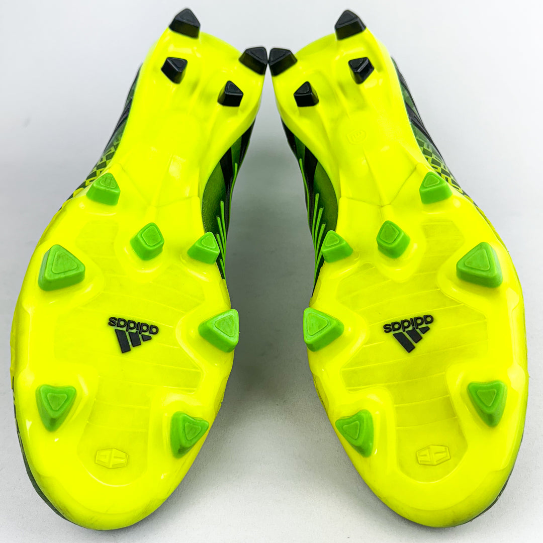 Adidas Predator LZ II FG - Ray Green/Black/ Electricity *Wore Once*