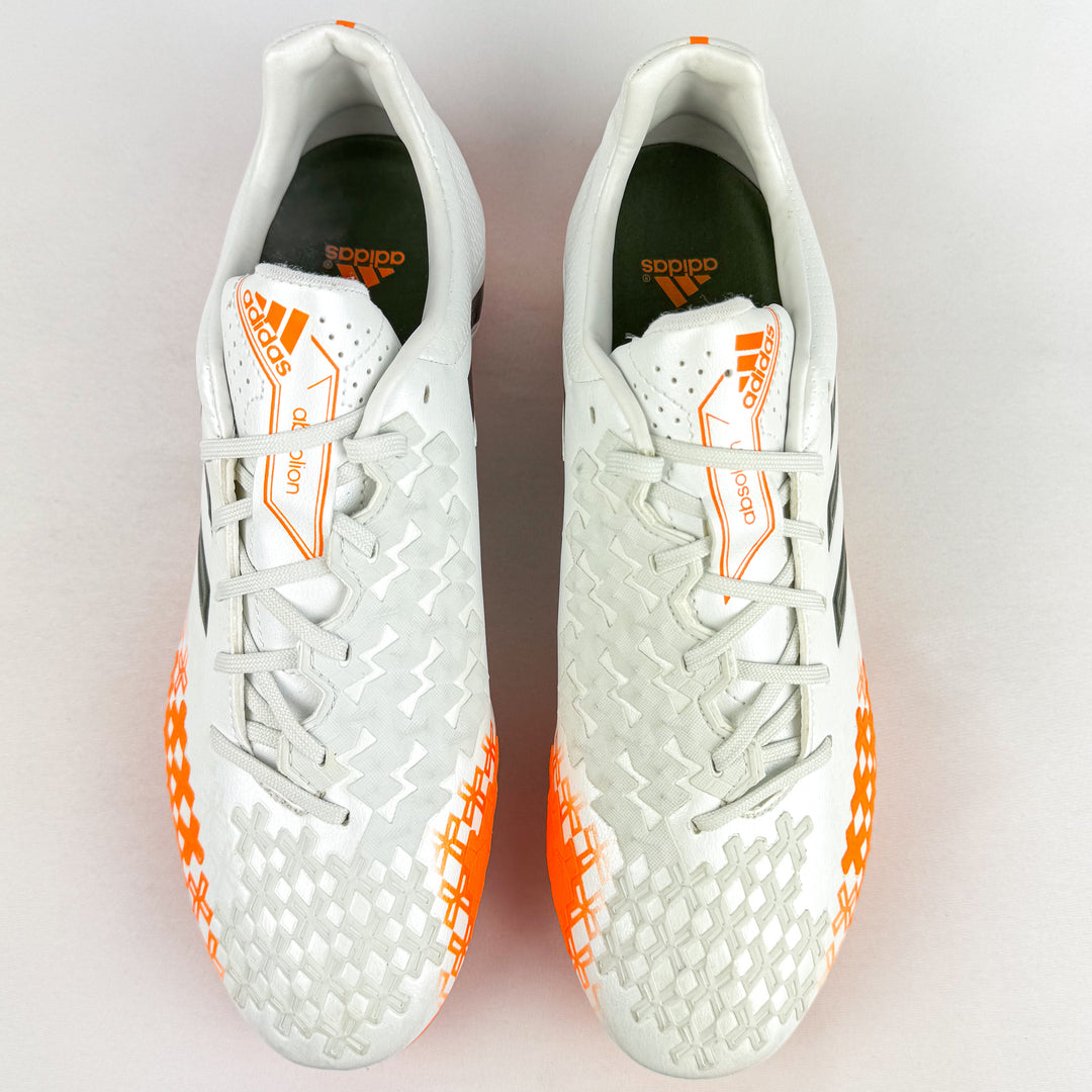 Adidas Predator LZ II Absolion FG - White/Earth Green/Solar Zest *Brand New*