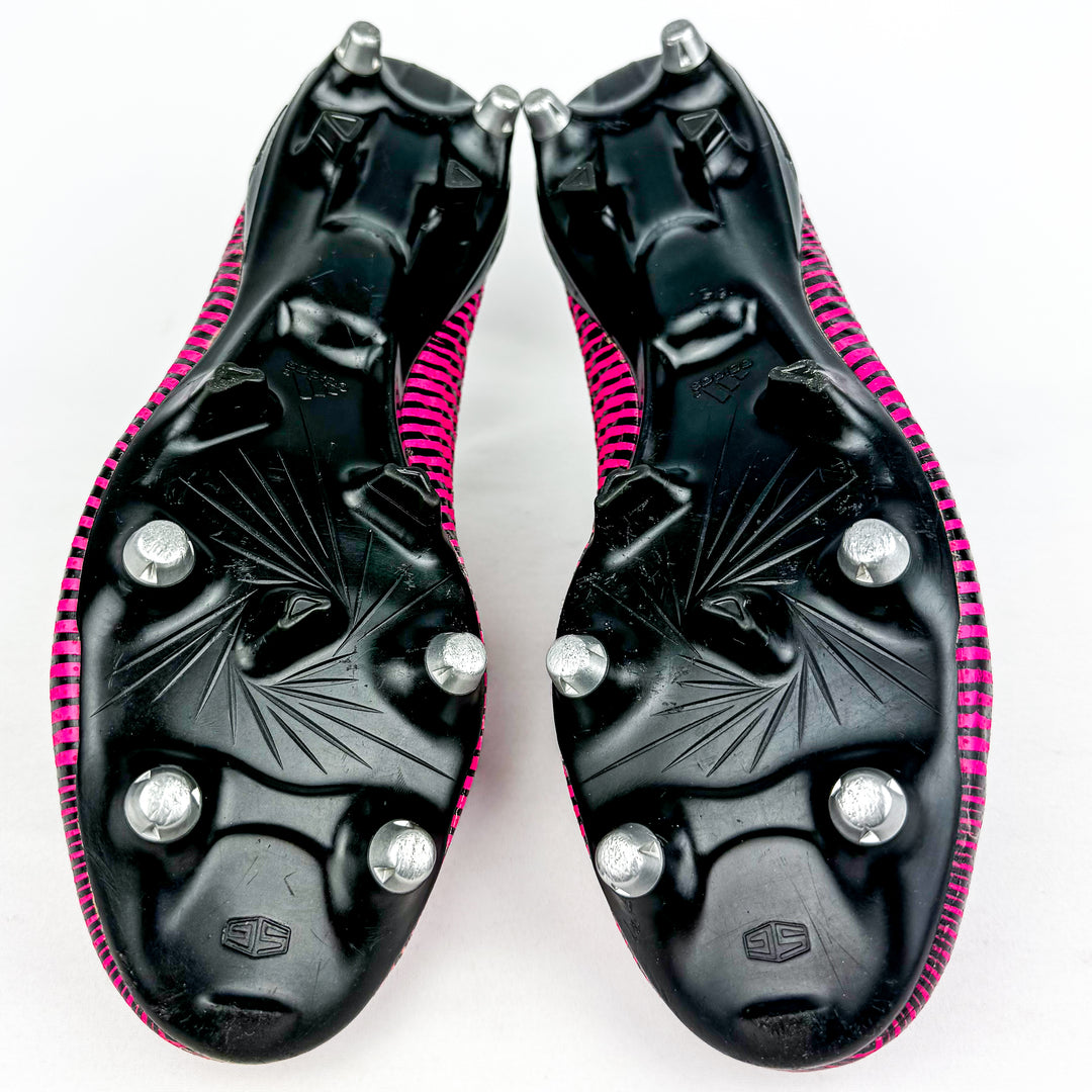 Adidas Predator Malice Control SG - Core Black/Shock Pink/White *Pre-Owned*