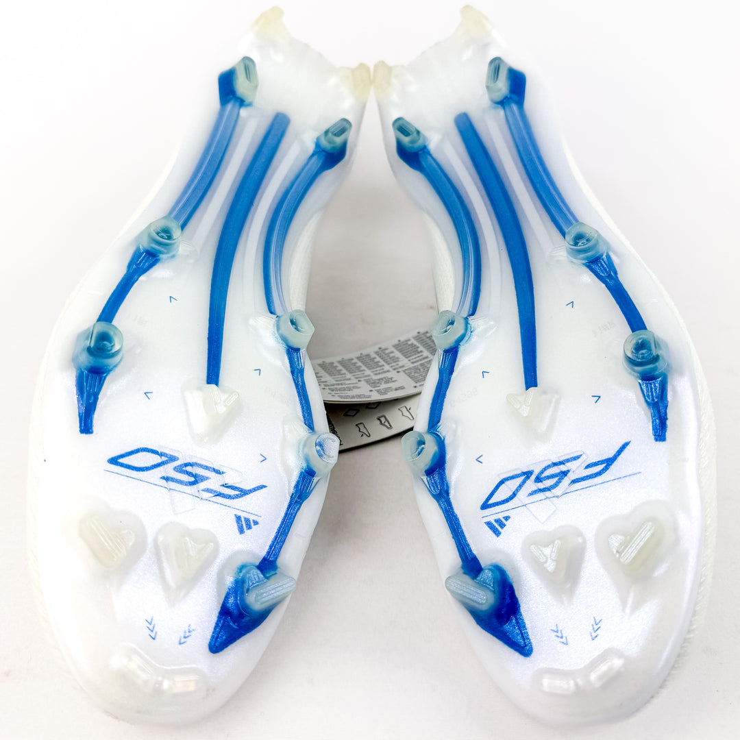 Adidas F50 Elite FG - White/Silver Metallic/Bright Royal *In Box*