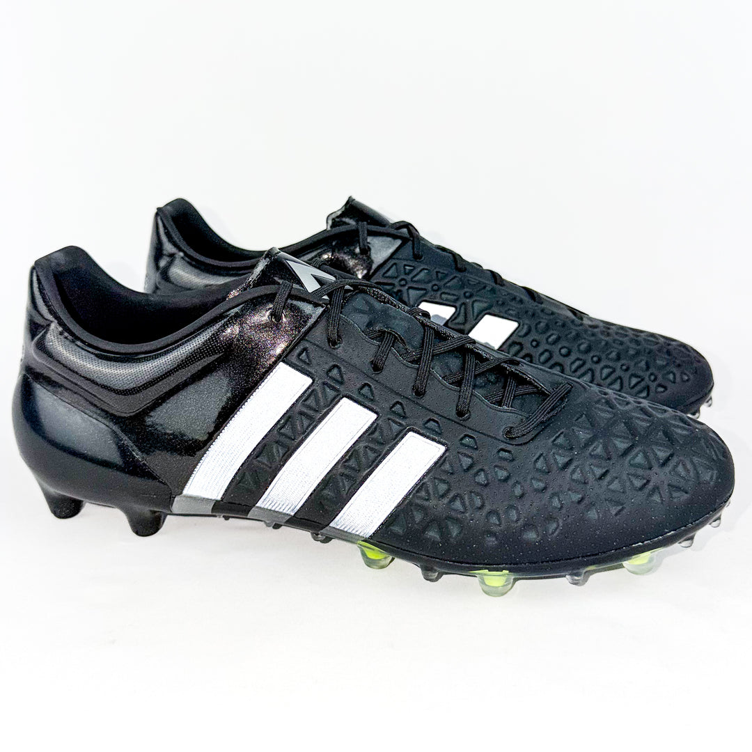 Adidas Ace 15.1 FG - Black/Silver Metallic/Solar Yellow *In Box*
