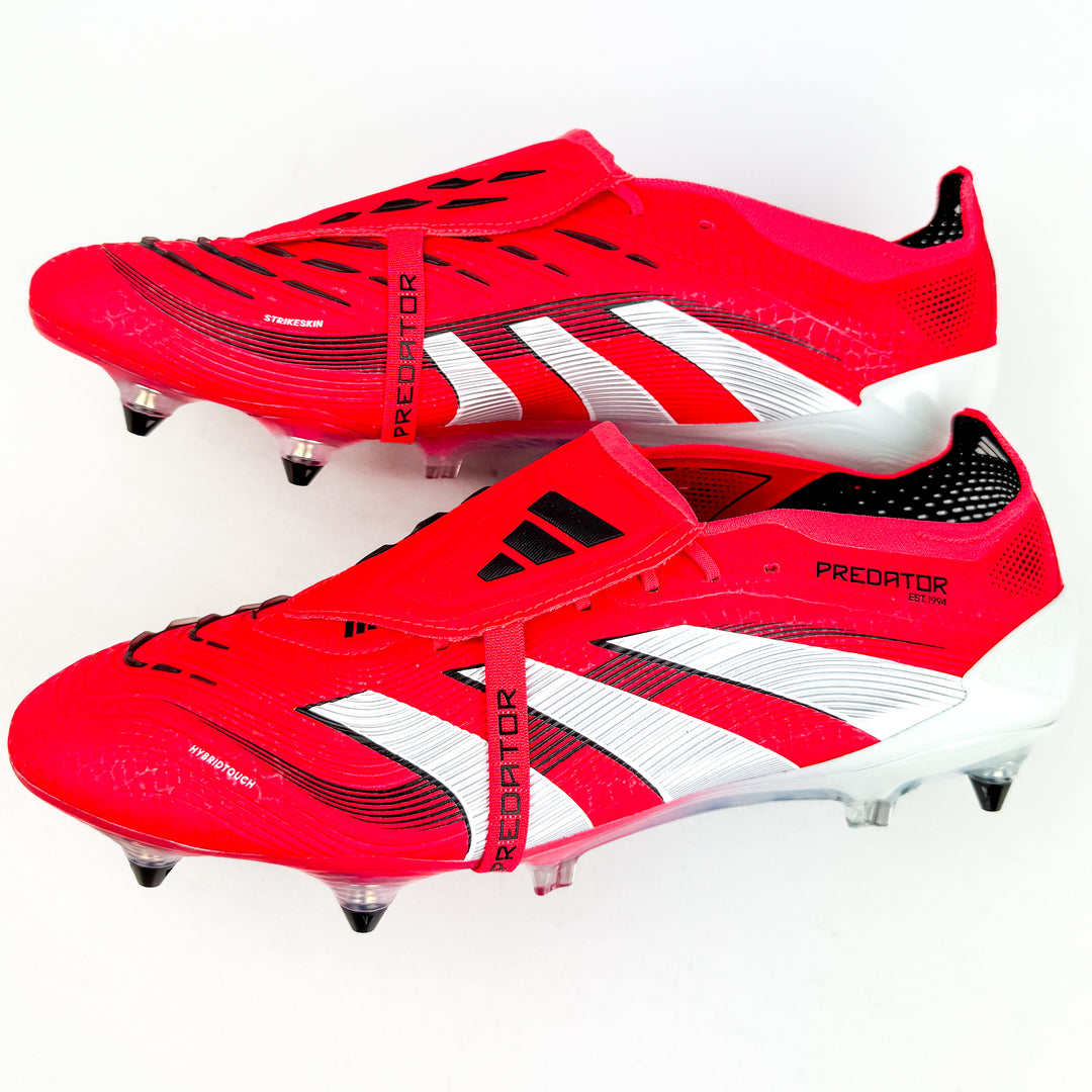Adidas Predator Elite Tongue FT SG - Lucid Red/White/Core Black *In Box*