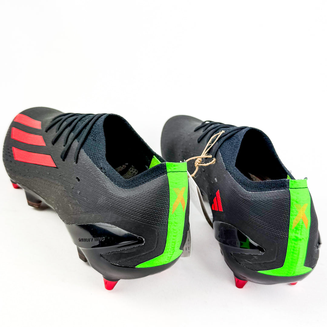 Adidas X Speedportal .1 SG - Core Black/Solar Red/Solar Green *In Box*