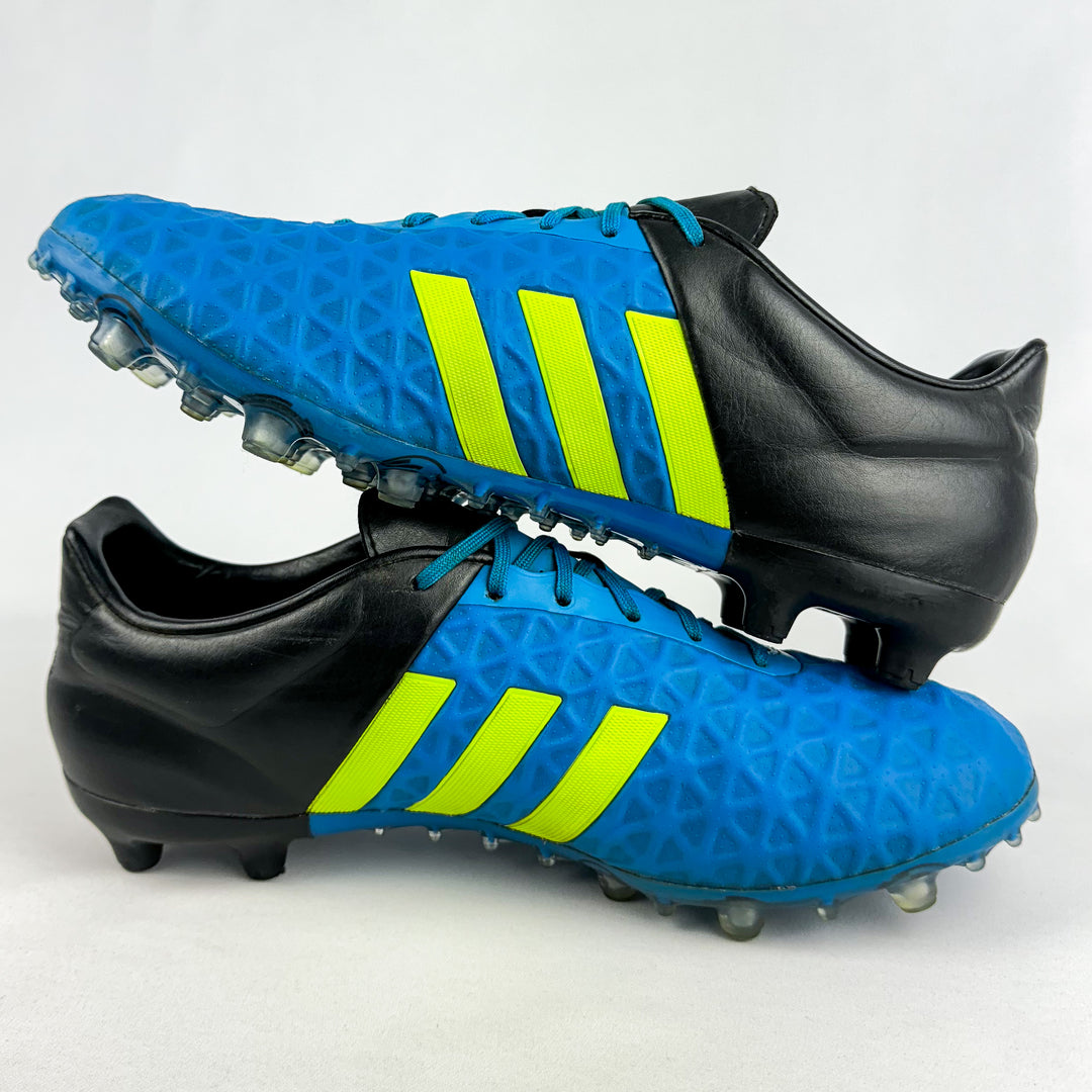 Adidas Ace 15.2 FG - Blue/Solar Yellow/Black *Pre-Owned*