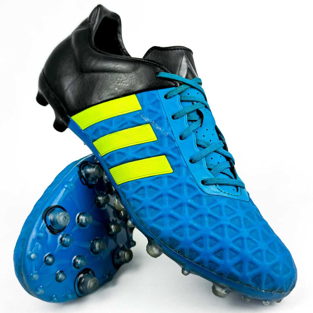 Adidas Ace 15.2 FG - Blue/Solar Yellow/Black *Pre-Owned*