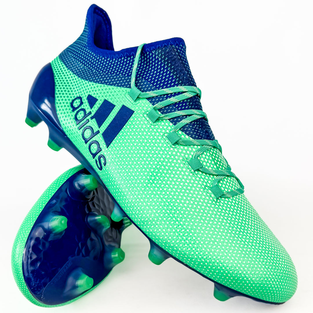 Adidas X 17.1 FG - Aero Green/Unity Ink/Hi-Res Green *Wore Once*