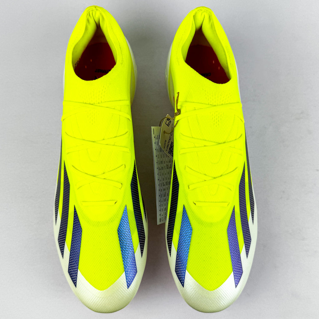 Adidas X Crazyfast .1 FG - Team Solar Yellow/Core Black/White *Brand New*