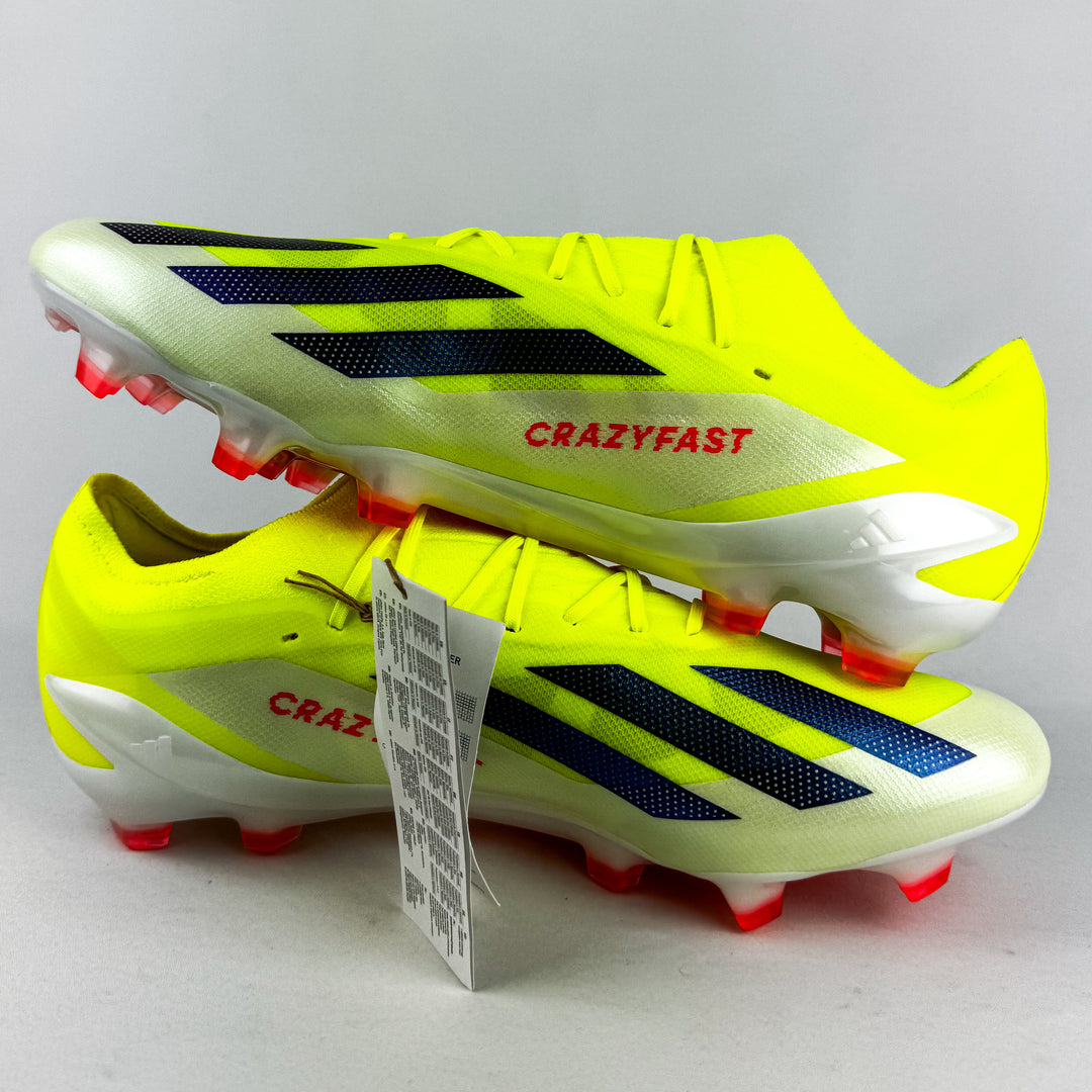 Adidas X Crazyfast .1 FG - Team Solar Yellow/Core Black/White *Brand New*