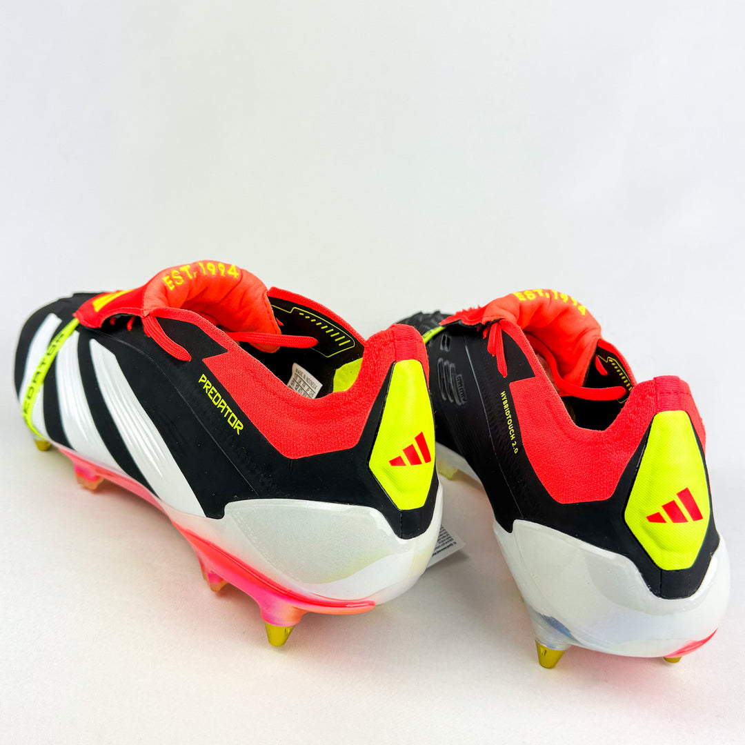 Adidas Predator Elite Tongue FT SG - Black/Solar Red/Solar Yellow/White *In Box*