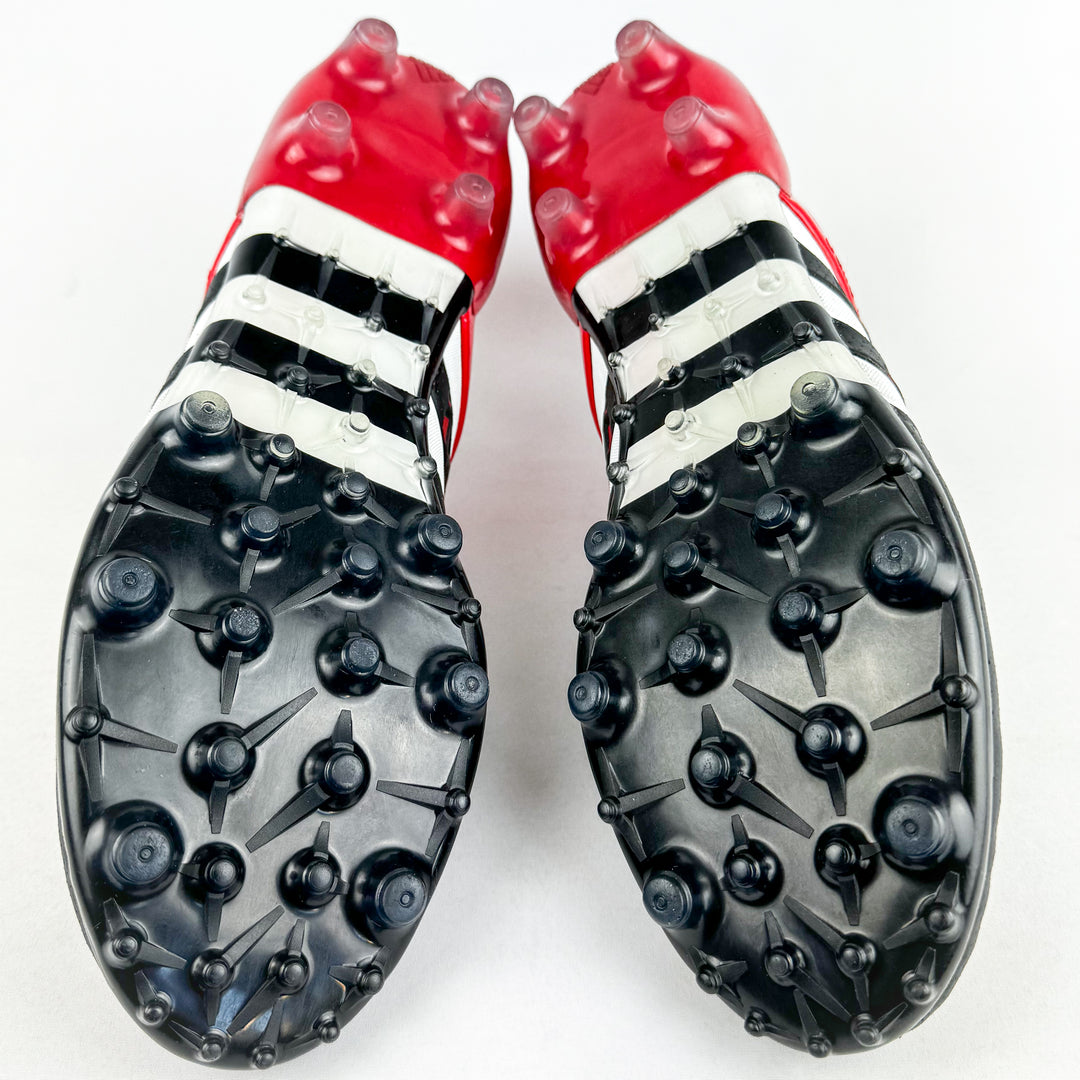 Adidas Ace 15.1 FG - Mi-Adidas - Black/Solar Red/White *Pre-Owned*