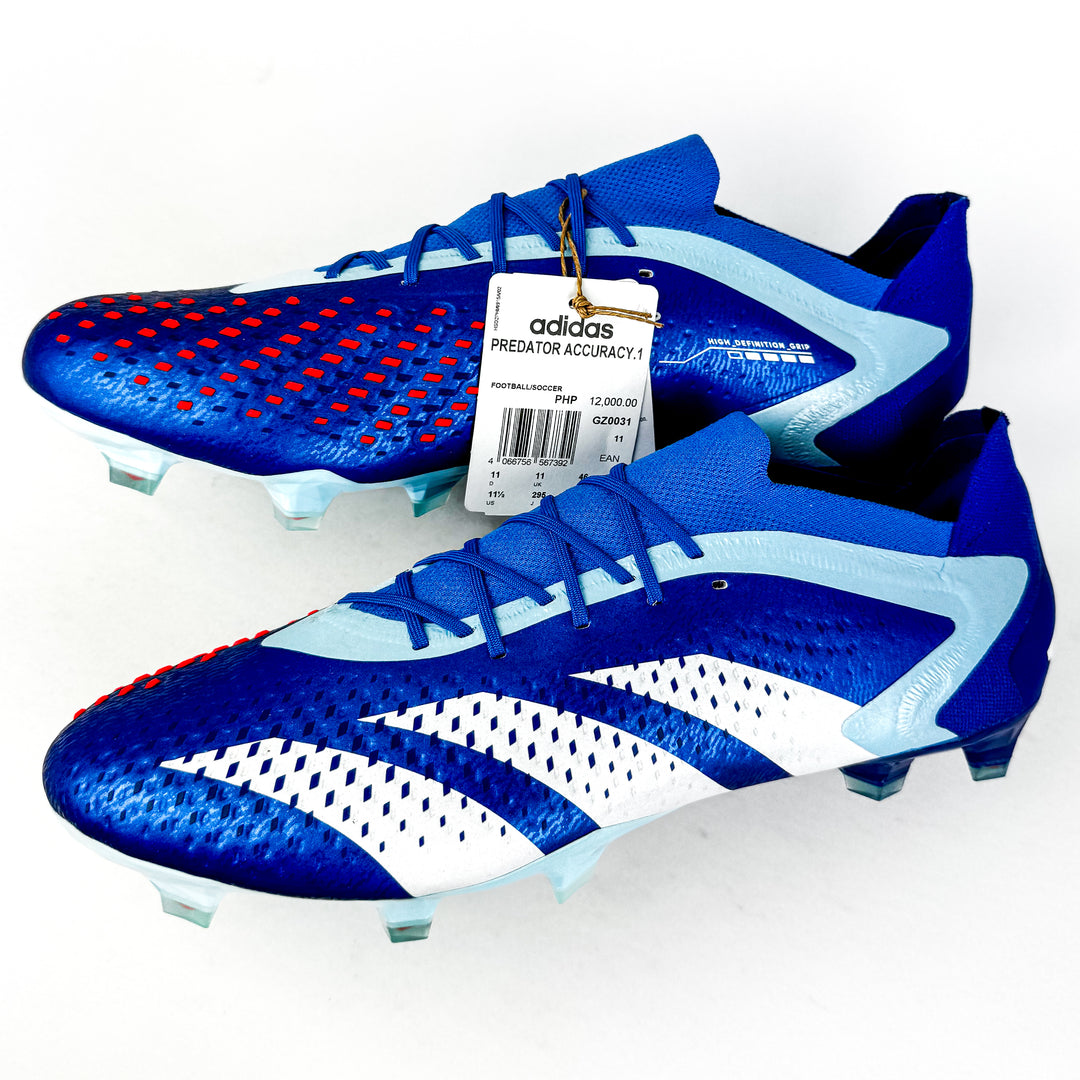Adidas Predator Accuracy .1 Low FG - Bright Royal Blue/White/Blue Bliss/Infrared *In Box*