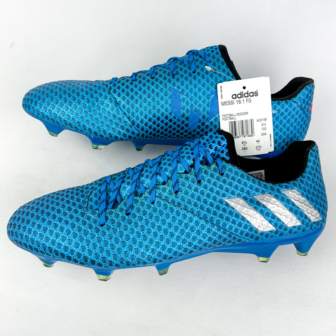 Adidas Messi 16.1 FG - Shock Blue/Metallic Silver/Core Black *In Box*