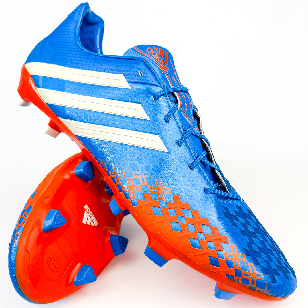 Adidas Predator LZ II FG - Blue/Orange/ White *Brand New*